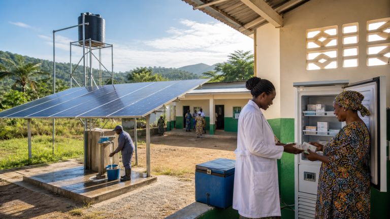 Solar Water Pumping and Cold Chain for Healthier Communities